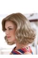 New Blonde Wavy Chin Length Classic Wigs