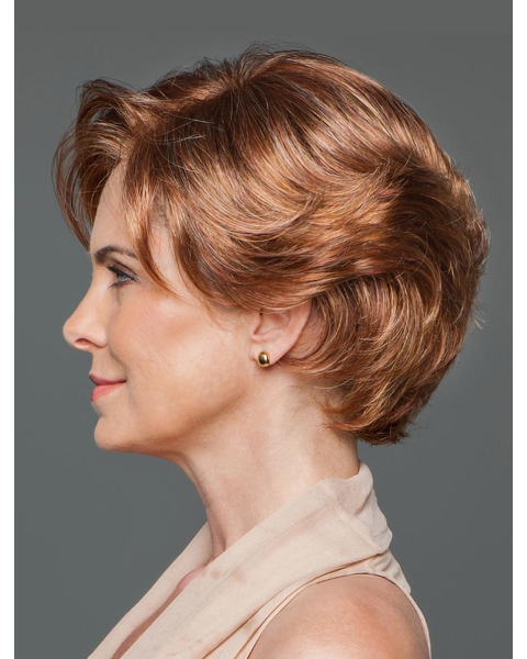 Perfect Monofilament Wavy Chin Length Bob Wigs