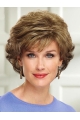 Amazing Chin Length Wavy Blonde Layered High Quality Wigs