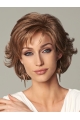 Traditiona Blonde Wavy Chin Length Human Hair Wigs