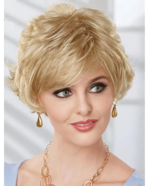 So Great Chin Length Wavy Blonde Bobs New Design Wigs