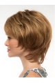 Perfect Chin Length Wavy Blonde Elegant Layered Wigs