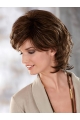 Tempting Brown Wavy Chin Length Classic Wigs