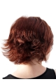 Beautiful Auburn Wavy Chin Length Synthetic Wigs