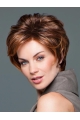 Graceful Auburn Wavy Chin Length Wigs