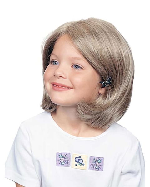 Braw Wavy Chin Length Kids Wigs