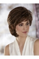 Affordable Brown Wavy Chin Length Classic Wigs