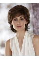 Affordable Brown Wavy Chin Length Classic Wigs