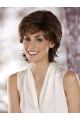 Affordable Brown Wavy Chin Length Classic Wigs