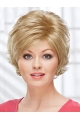 Amazing Chin Length Wavy Blonde Layered Popular Wigs