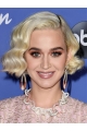 Wavy Blonde Full Lace Chin Length Bobs Katy Perry Wigs