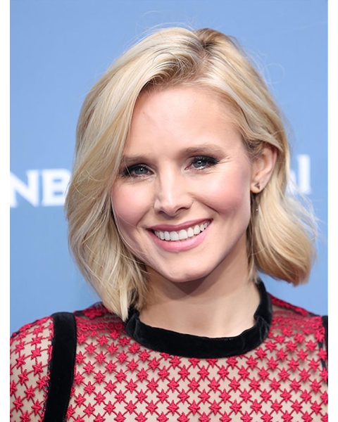 Synthetic Chin Length Lace Front 12" Kristen Bell Wigs