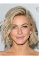 12" Capless Chin Length Synthetic Wavy Julianne Hough Wigs