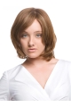 Monofilament Wavy Remy Human Hair Stylish Medium Wigs