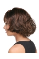 Easeful Auburn Wavy Chin Length African American Wigs