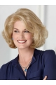 Glamorous Blonde Wavy Chin Length Classic Wigs