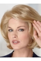 Glamorous Blonde Wavy Chin Length Classic Wigs