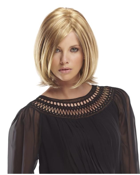 Lace Front Nice Wavy Synthetic Medium Wigs