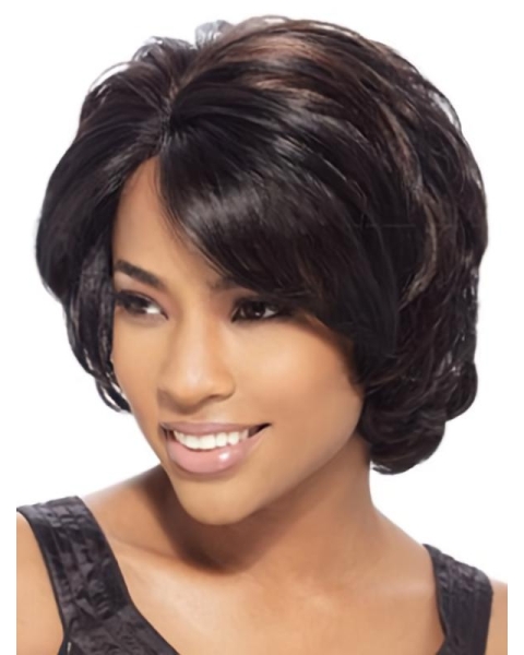 Lace Front Wavy Synthetic Nice Medium Wigs