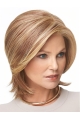 Lace Front Discount Wavy Synthetic Medium Wigs