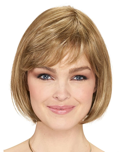 Monofilament Synthetic Chin Length 10" Wigs Bob Style