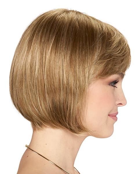 Monofilament Synthetic Chin Length 10" Wigs Bob Style