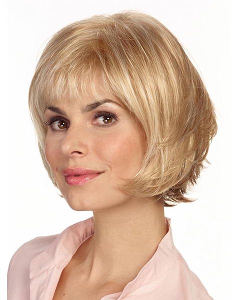 Monofilament Synthetic Chin Length 10" Bob Wig