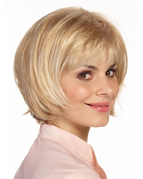 Monofilament Synthetic Chin Length 10" Bob Wig