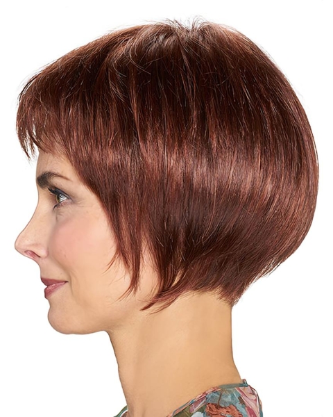 Monofilament Synthetic Chin Length 10" Bob Wigs