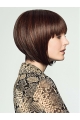 Chin Length 100% Hand-tied Remy Human Hair Straight Bob Style Wig