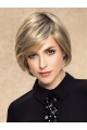 Chin Length Monofilament Synthetic Straight Bob Wigs