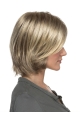 Synthetic Straight Capless Blonde Bobs 11" Ladies Wigs