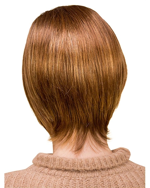 100% Hand-tied Blonde Chin Length Straight 10" Bobs Synthetic Wigs Online