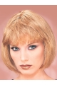 Synthetic Chin Length Straight Blonde Perfect Classic Wigs