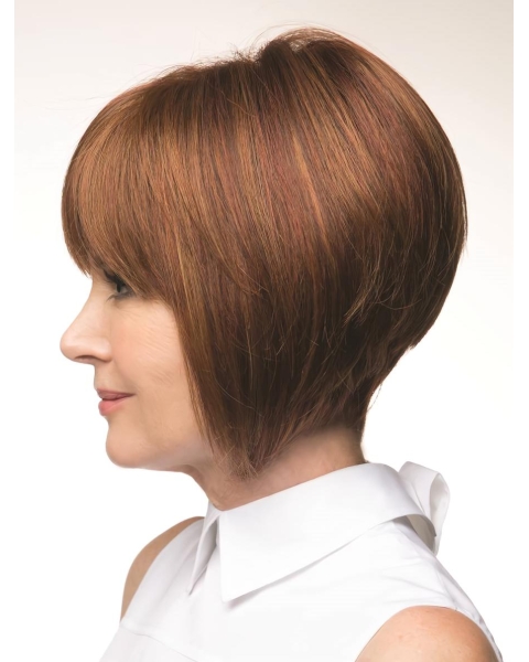 Auburn Bobs Straight Capless 10" Synthetic Wigs