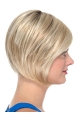 Blonde Bobs Straight Capless 8" Synthetic Hair