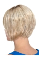 Blonde Bobs Straight Capless 8" Synthetic Hair