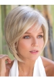 Blonde 10" Monofilament Synthetic Bob Style Wig