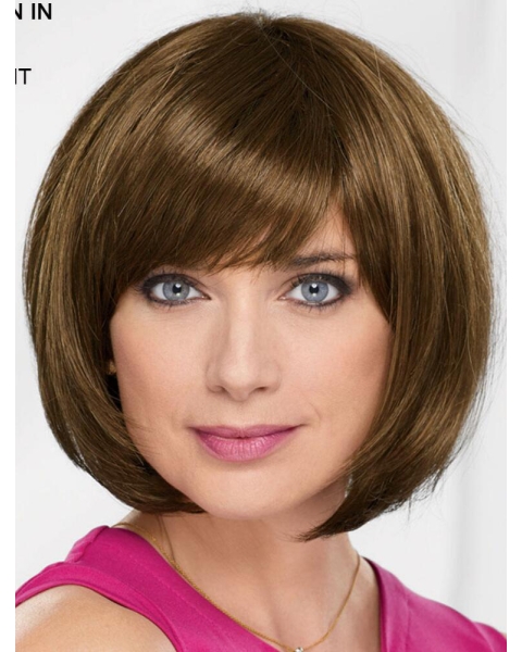 10" Chin Length Blonde Straight Online Bob Wigs