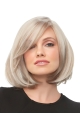 Blonde 100% Hand-Tied 12" With Bangs New Synthetic Wigs