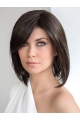 Brown 10" Straight Chin Length Bob Wigs