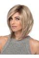 Blonde Lace Front 12" With Bangs Fashionable Synthetic Wigs