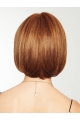 Copper 10" Straight Cropped Bob Wigs