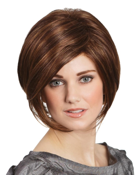 Lace Front Straight 10" Auburn Wigs Bob