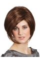 Lace Front Straight 10" Auburn Wigs Bob