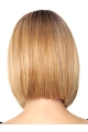 10" Straight Blonde Bobs Medium Wigs