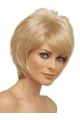 Chin Length Monofilament Synthetic Mono Synthetic Wigs For Women