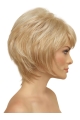 Chin Length Monofilament Synthetic Mono Synthetic Wigs For Women