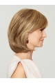 Chin Length Blonde With Bangs Synthetic Wig That Look Real