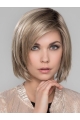 Straight Platinum Blonde Synthetic Wig With Bangs